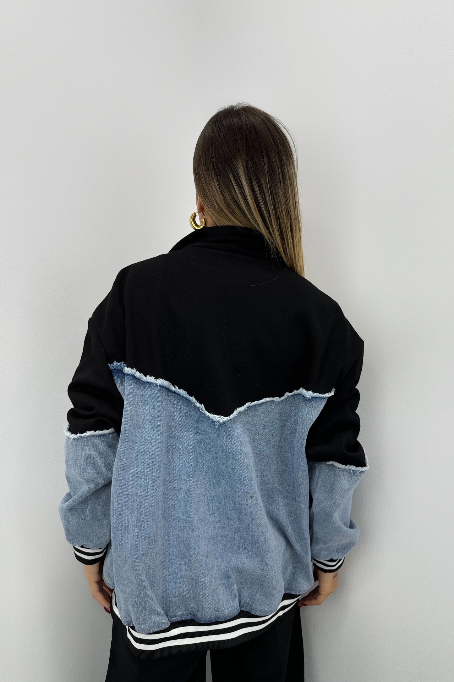 CHAQUETA COMBINADA ON DENIM