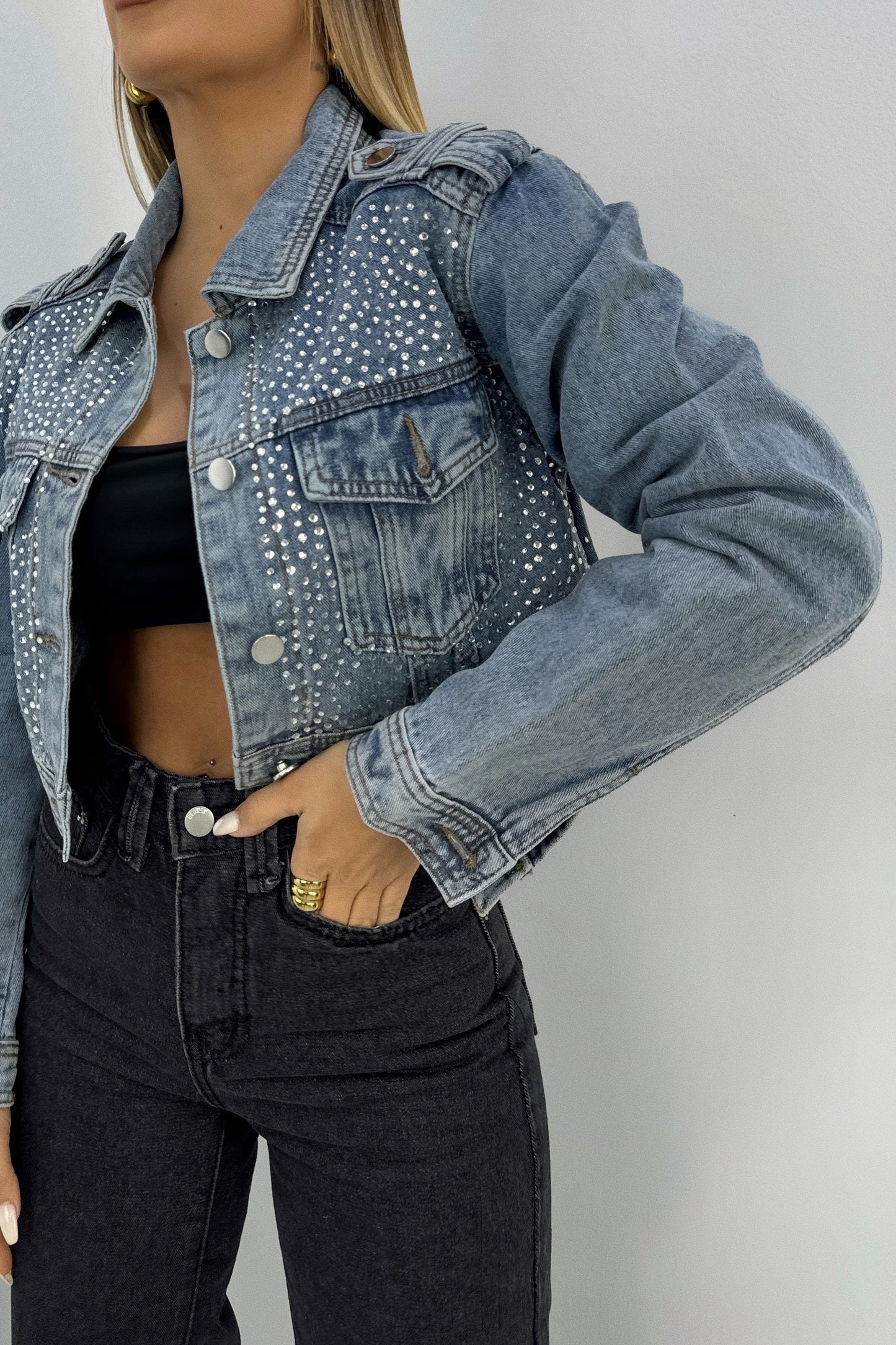 CHAQUETA DENIM BRILL