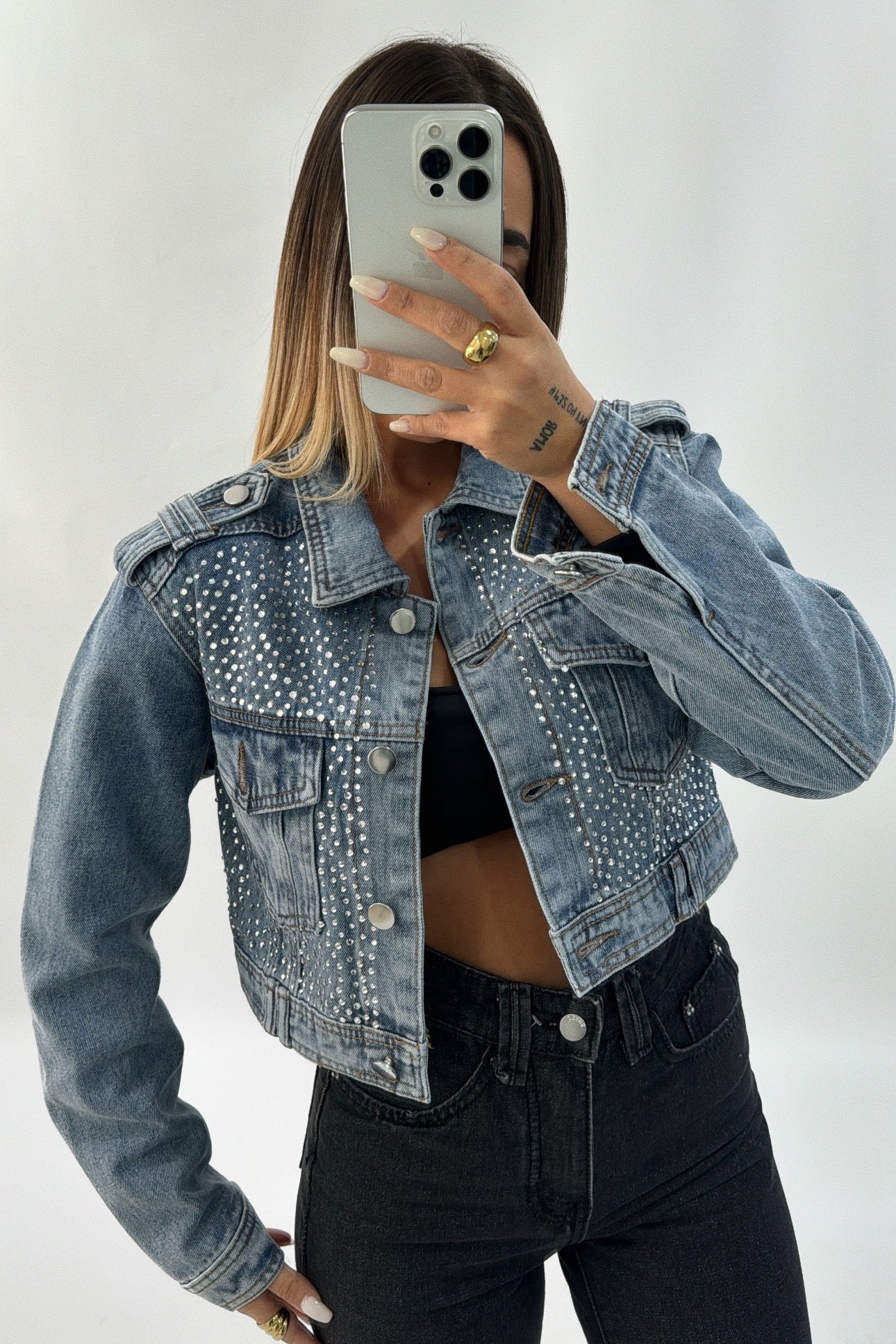 CHAQUETA DENIM BRILL